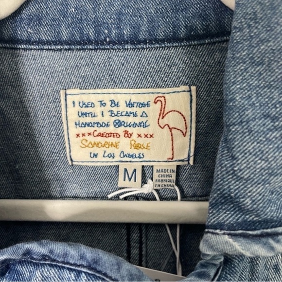 Sandrine Rose x Free People Tres Cool The Chateau Jacket NWT - Picture 4 of 8